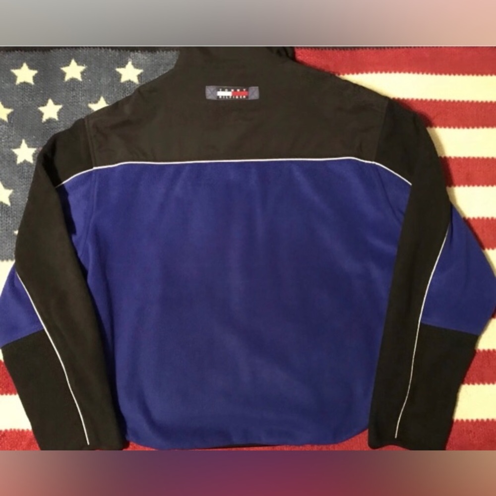 Vintage 90s Tommy Hilfiger Alpine Ski Fleece Jacket L Rlx Stadium Mountain Acg x - Picture 11 of 12